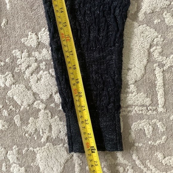 Free People Road Trip Jogger M knit pants leggings textured drawstring‎ waist - Picture 13 of 14